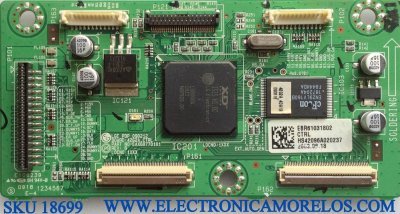 MAIN LOGICA / LG EBR61031802 / EAX60770101 / PANEL PDP42G20024 / MODELO 42PQ10-UB / 42PQ30C-UA	